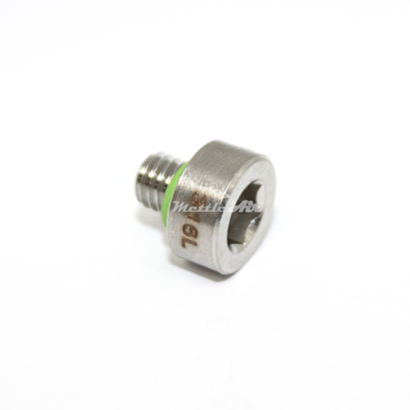 Stainless Steel 316L Male Countersunk Plug 10-32 UNF
