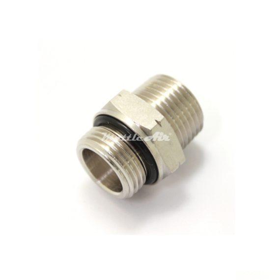 British Parallel Thread Brass Hex Pipe Nipple 3/4" BSPP (G) - 1/2" BSPP (G) Male REDUCER
