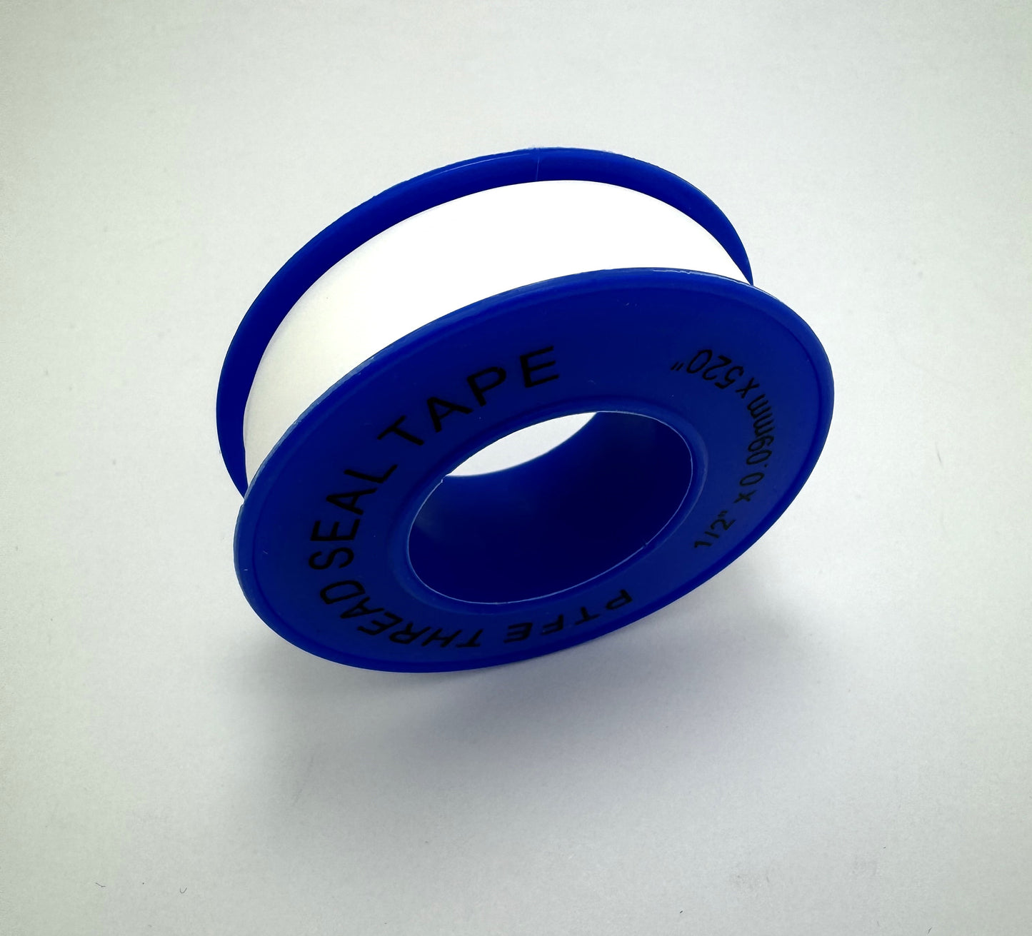 MettleAir 1/2" WD x 0.09 mm Thickness x 520" LG White PTFE Thread Seal Tape