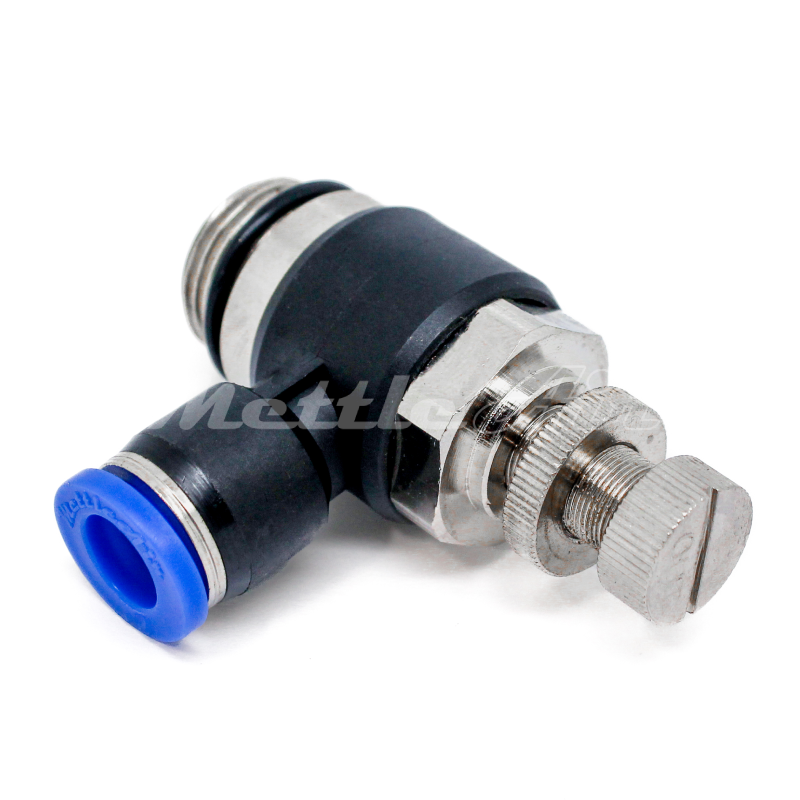 Push to Connect Speed Control METER OUT 1/2" OD - 3/8" BSPP (G) Male