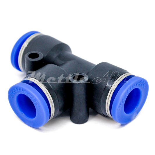 Push to Connect Tee Union 3/8" OD - 3/8" OD