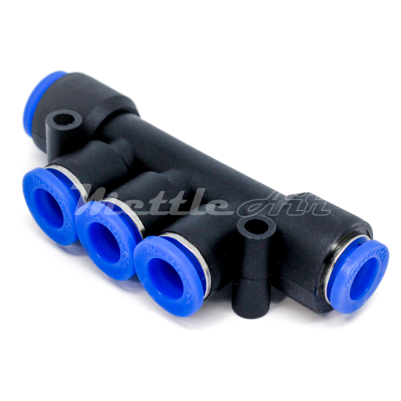 Composite PTC Manifold Union 12 mm OD - 10 mm OD