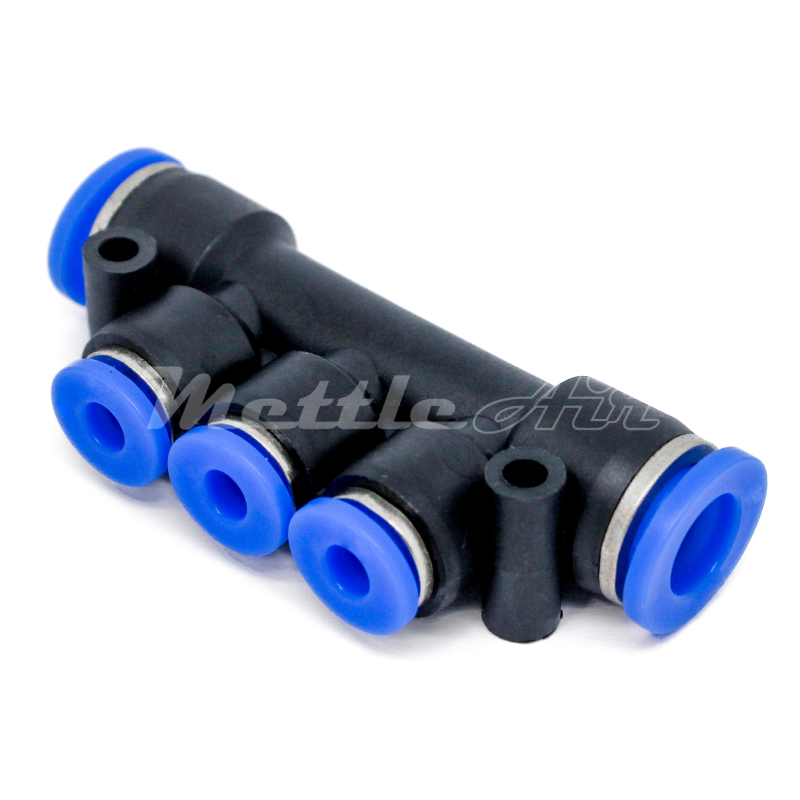 Composite PTC Manifold Union 1/2" OD - 8 mm OD