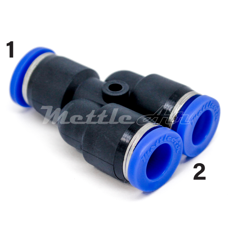 Composite PTC Y Union Reducer 5/16" OD - 1/4" OD