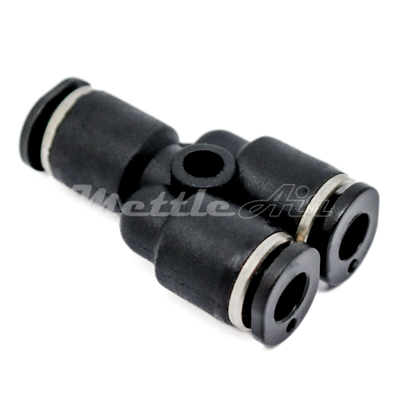 Raccord en Y compact à pousser pour connecter 5/32"-5/32" OD