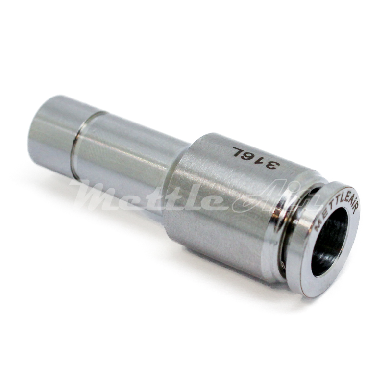 Stainless Steel 316L PTC Plug-In REDUCER 3/8" - 1/4" OD