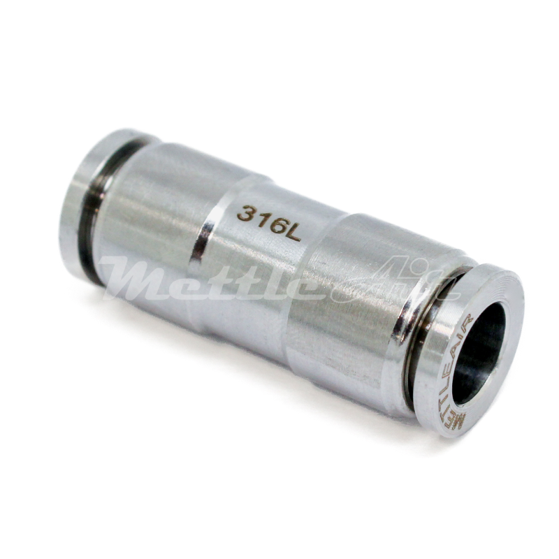 Raccord union à pousser en acier inoxydable 316L, diamètre extérieur 16 mm
