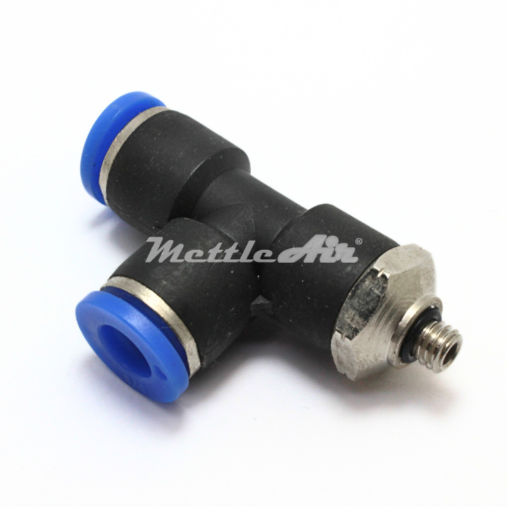 Composite PTC Run Tee 5/32" OD - M6 x 1.0 Male