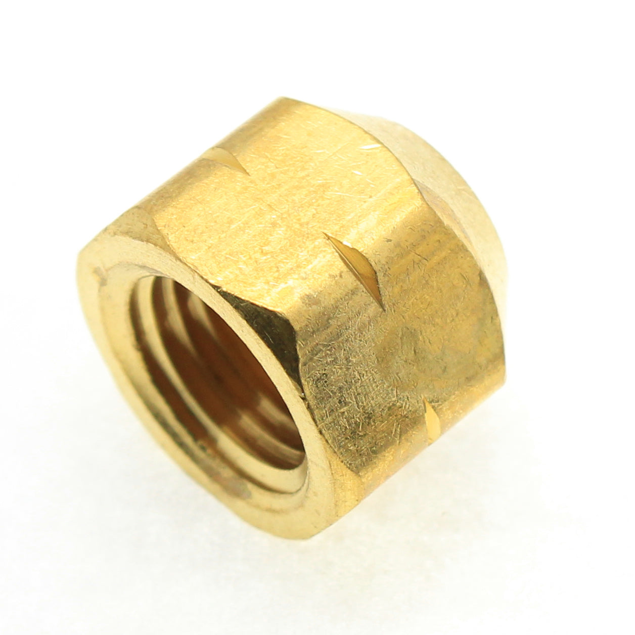 Bouchon de tuyau en laiton à filetage britannique 1/2" BSPP (G) femelle