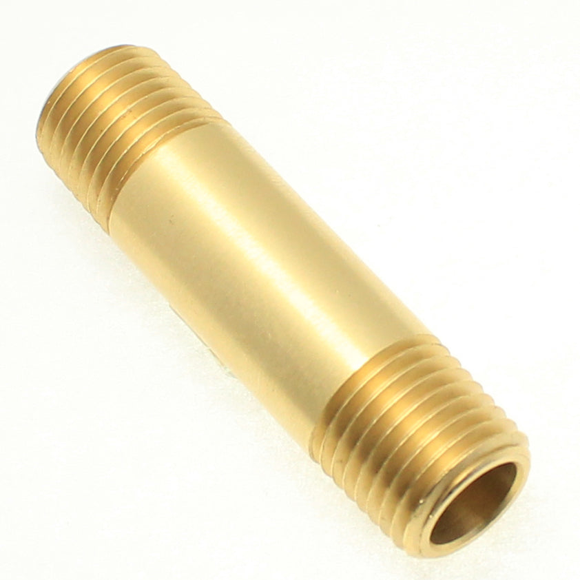 Raccord long en laiton 1/4" NPT mâle - 1-1/2"