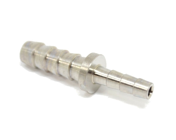 Raccord cannelé en acier inoxydable 316L pour tuyau de 5/16" à 1/4" de diamètre intérieur. Réducteur