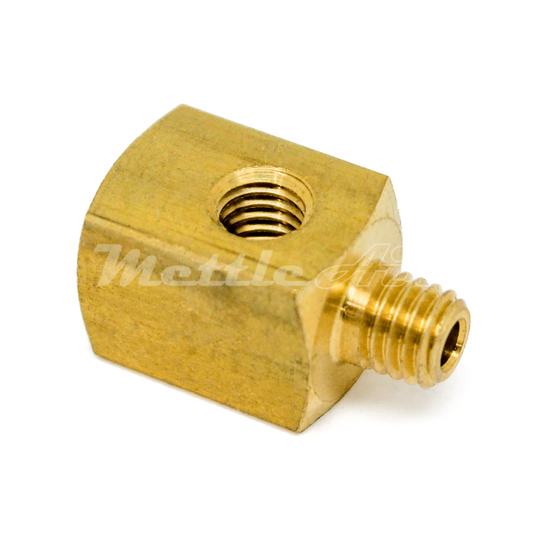 Brass Male Branch Tee 10-32 UNF Female - 10-32 UNF Male