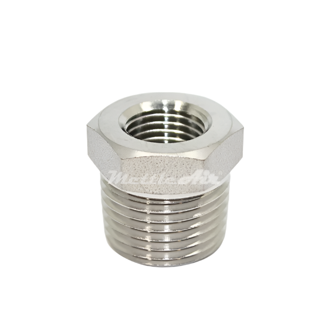 SS 316L Bushing 3/4" NPT Male - 1/2" NPT Female