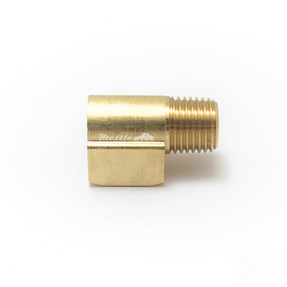 Brass 90° Street Elbow 1/8" NPT Female - 1/8" NPT Male