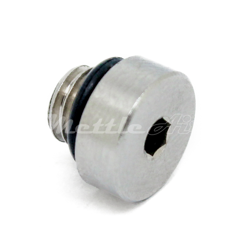 Brass Internal Hex Pipe Plug M5 x 0.8 Male