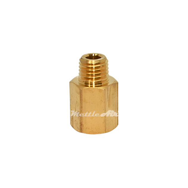 Brass Pipe Adaptor 1/8" NPT Female - 1/16" NPT Male REDUCER