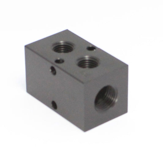 Manifold 2 x 1/2" BSPP (G) IN - 2 x 3/8" BSPP (G) Out