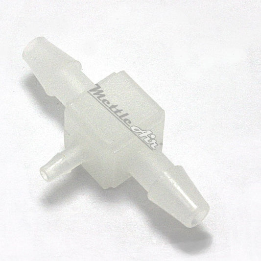 Kynar Plastic 5/32" x 3/16" Hose ID, Hose Barb Tee T Union Fitting Intersection/Split Enlarging