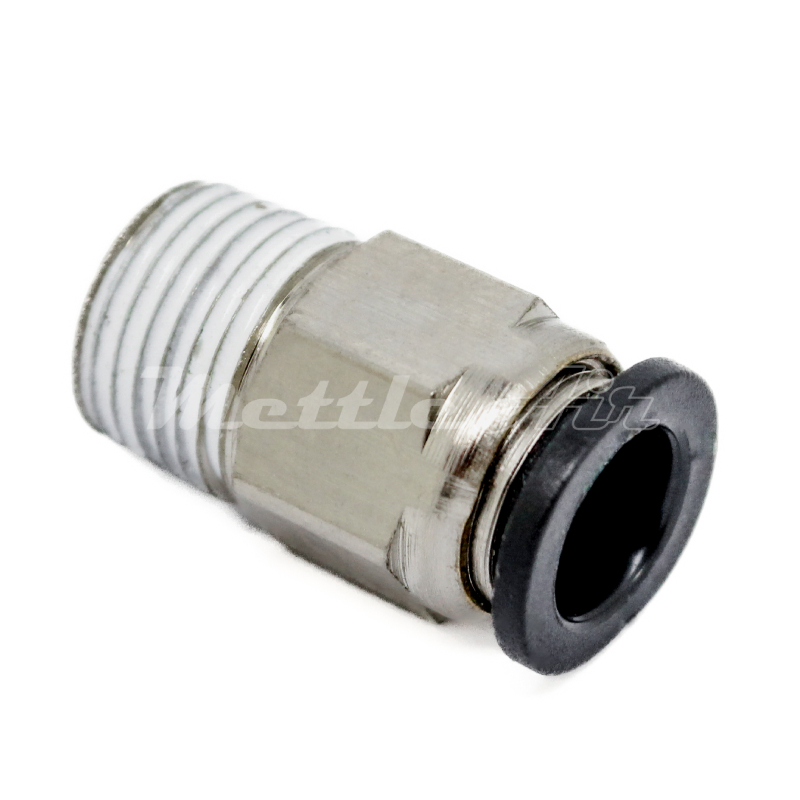 Composite Compact PTC Straight Fitting 5/32" OD - 1/8" BSPT (R) Male
