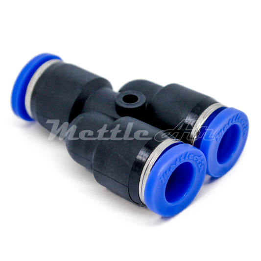 Composite PTC Y Union Reducer 8 mm OD - 6 mm OD
