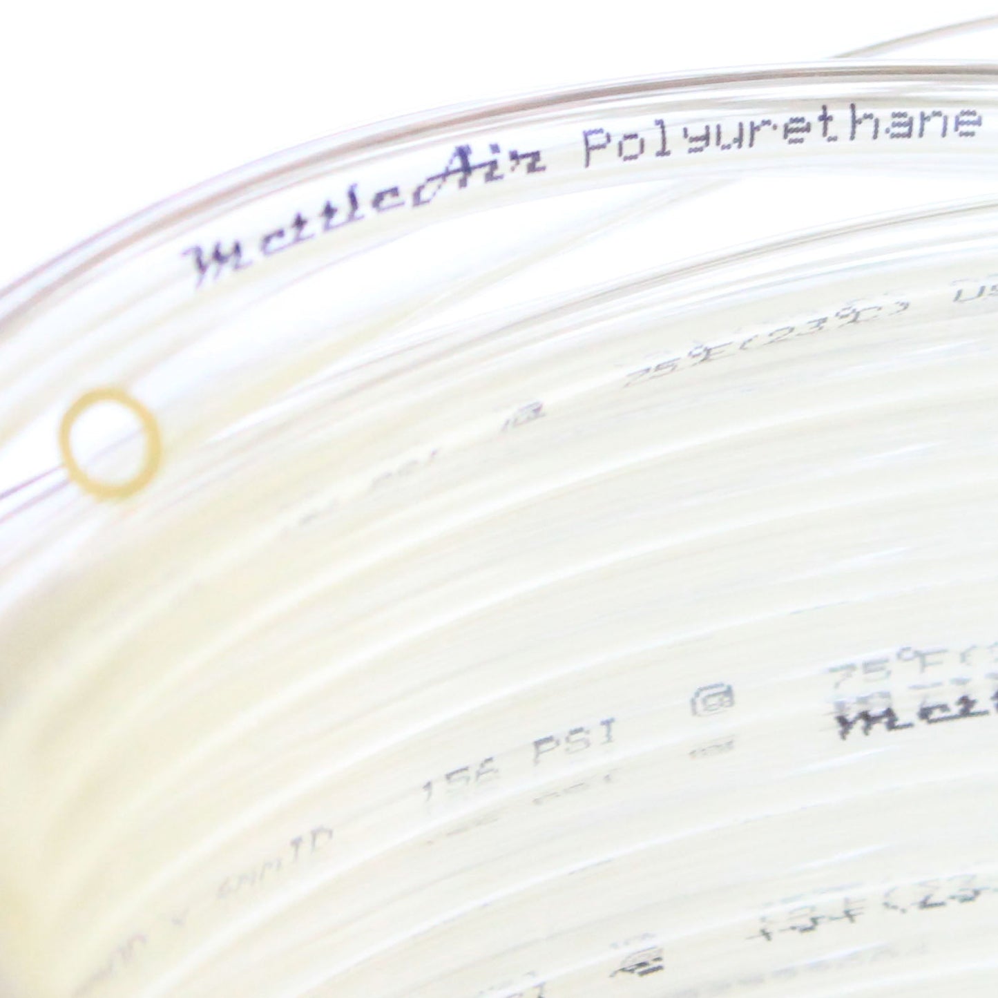 PU Tubing 1/4" OD 30 meters (98 ft) Clear