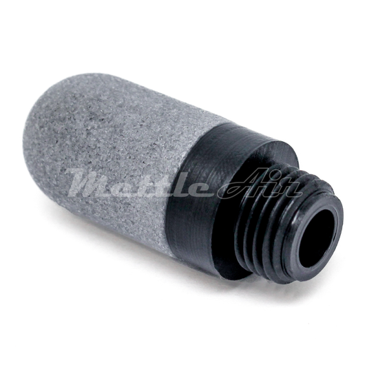 Nylon 66/Porous Polyethylene Silencer M5 x 0.8
