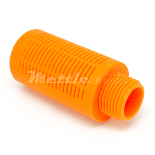 Plastic Silencer with Sound Absorbing Granules 3/8"