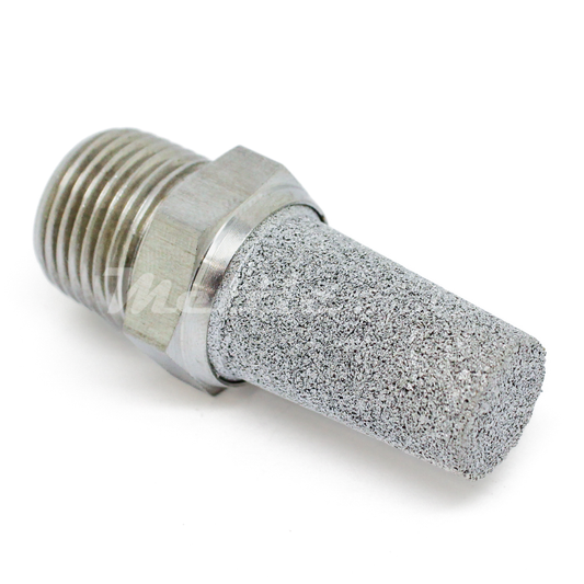 Stainless Steel Cone Muffler 10-32UNF