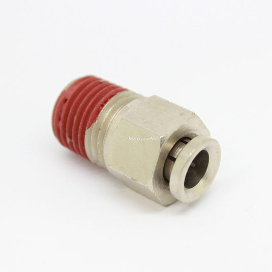 Brass PTC Straight Fitting 3/8" OD x 3/8" NPT Male CLEARANCE