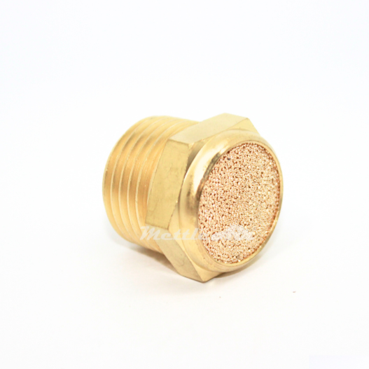 Sintered Bronze Breather Vent 1/4" BSPT