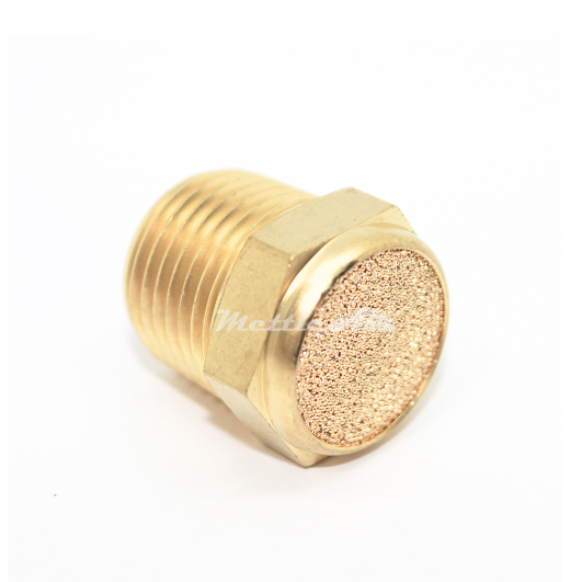 Sintered Bronze Breather Vent 1/2" NPT