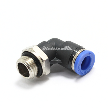 Push to Connect 90 Elbow Fitting 14 mm OD - 1/2" BSPP (G) Male