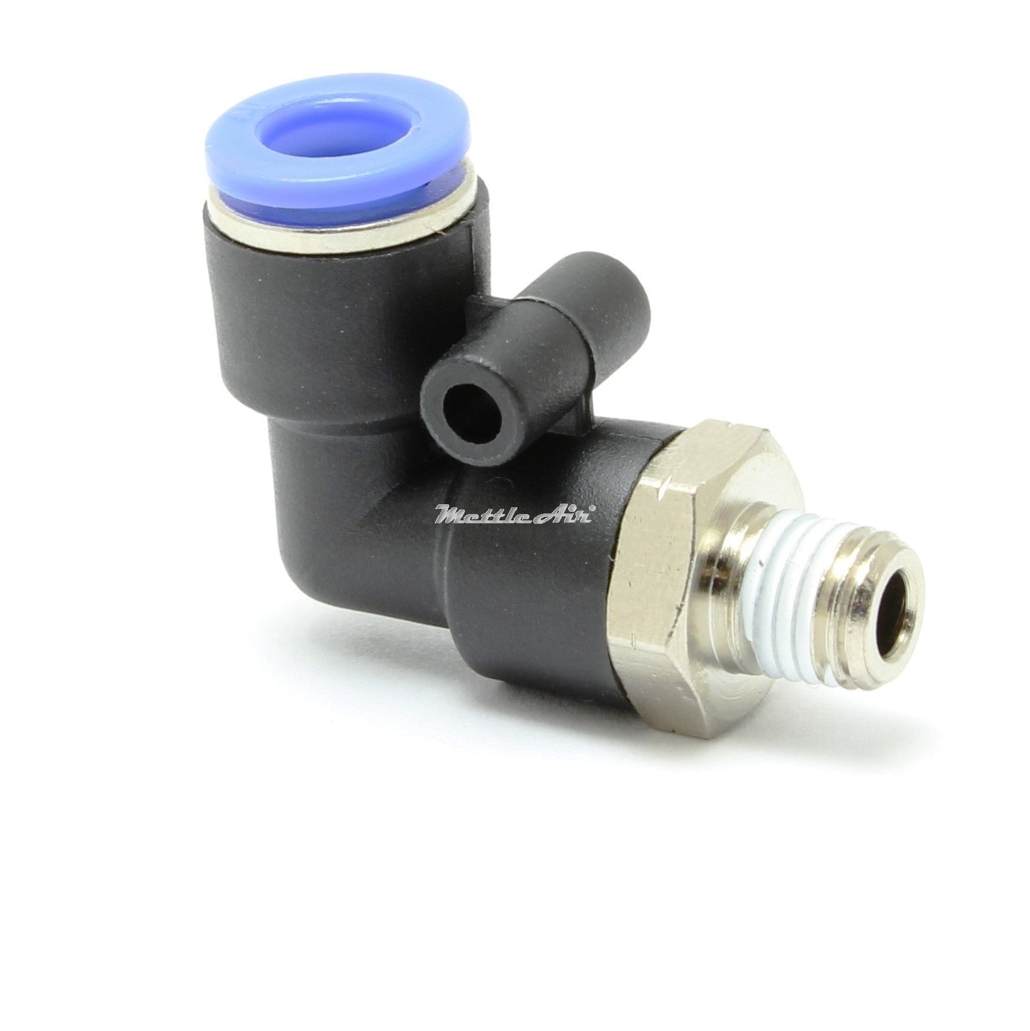 Composite PTC 90° Elbow Fitting 4 mm OD - 1/16" NPT Male