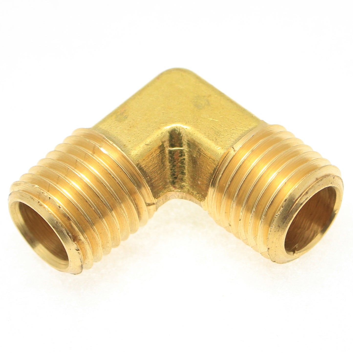 Brass 90° Male Elbow 1/8" NPT Male - 1/8" NPT Male