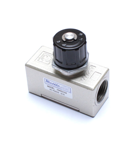 1/2" NPT Female Flow / Speed Controller for FRL / Pneumatic Systems AS4000-N04