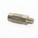 Clapet anti-retour femelle-mâle 1/8" NPT laiton nickelé