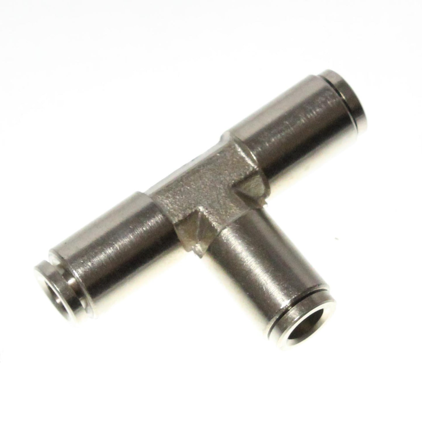 Brass Tee Union Push to Connect Fitting 1/2" OD - 3/8" OD REDUCER