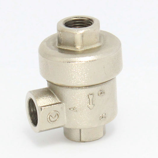 Soupape d'échappement rapide en laiton 1/2" NPT