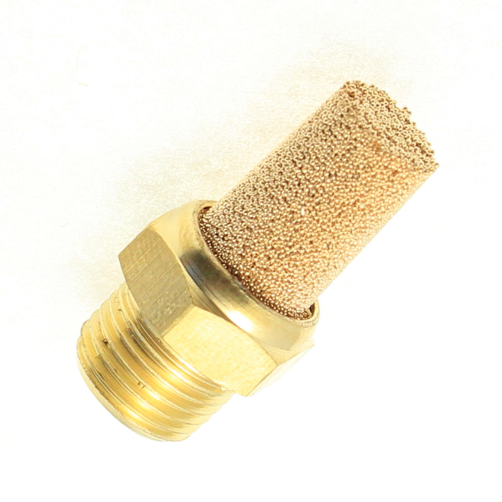 Sintered Bronze Cone Muffler 1/2" NPT