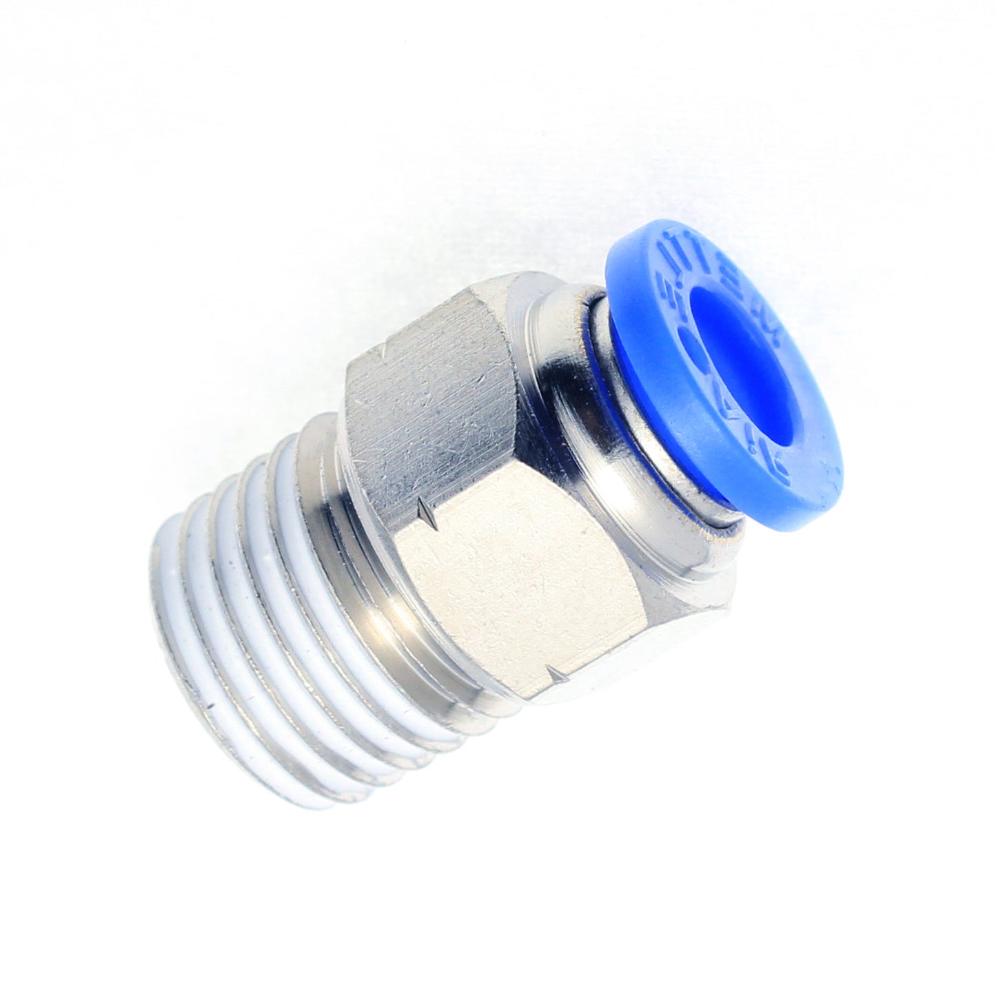 Push to Connect Straight Fitting 8 mm OD - 3/8" BSPT (R) Male