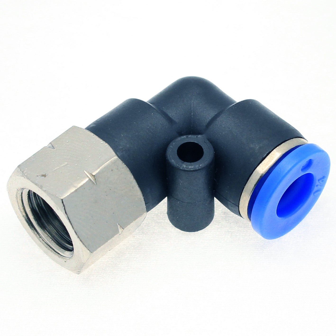 Push to Connect 90 Elbow Female 1/4" OD - 1/8" NPT Female