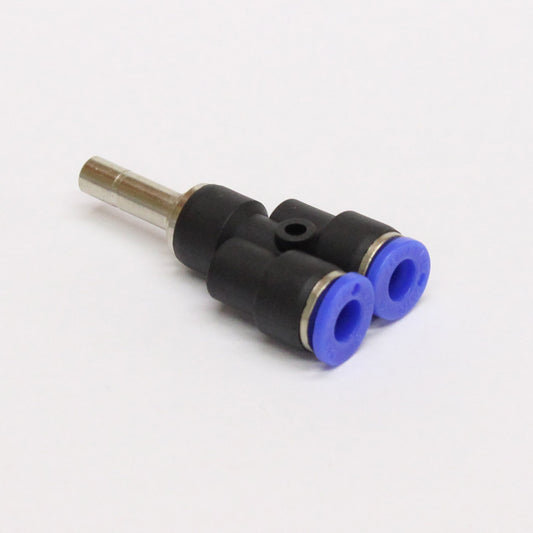 Push to Connect Plug in Y Fitting 4 mm OD