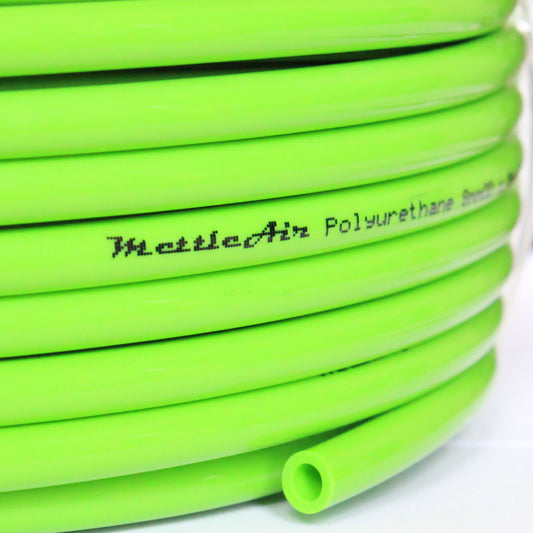 PU Tubing 6 mm OD 100 meters (328 ft) GREEN