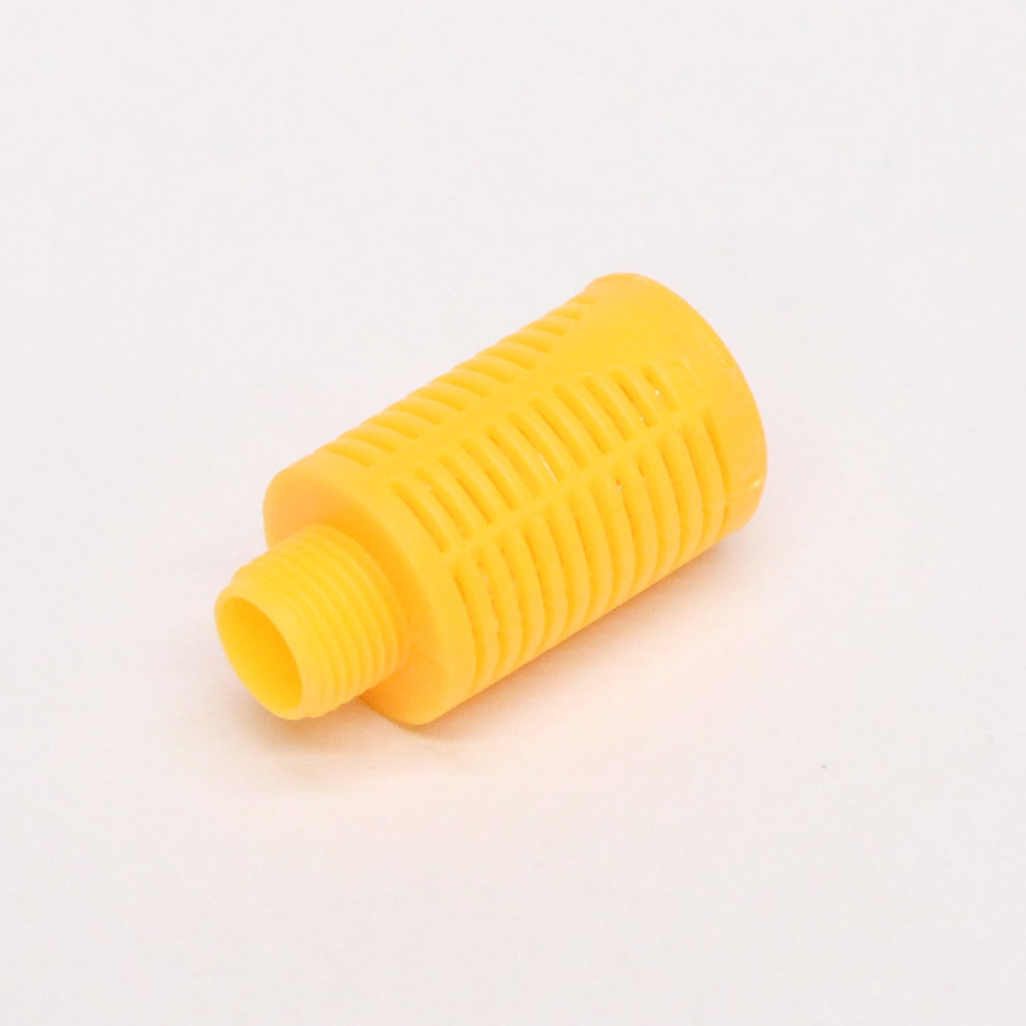 Plastic Silencer with Sound Absorbing Granules 1/2"