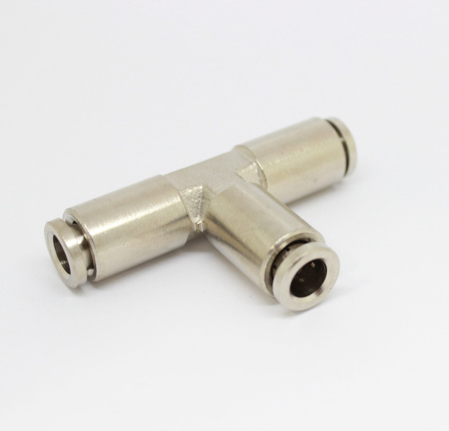 Brass Tee Union Push to Connect Fitting 3/8" OD - 3/8" OD CLEARANCE