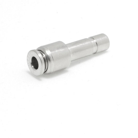 Push to Connect Nickel Plated Straight Plug-In Reducer 10 mm OD - 5/32" OD