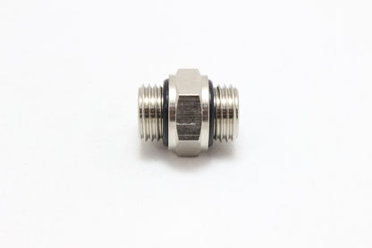 Raccord de tuyau hexagonal en laiton à filetage parallèle britannique 3/8" BSPP (G) mâle 