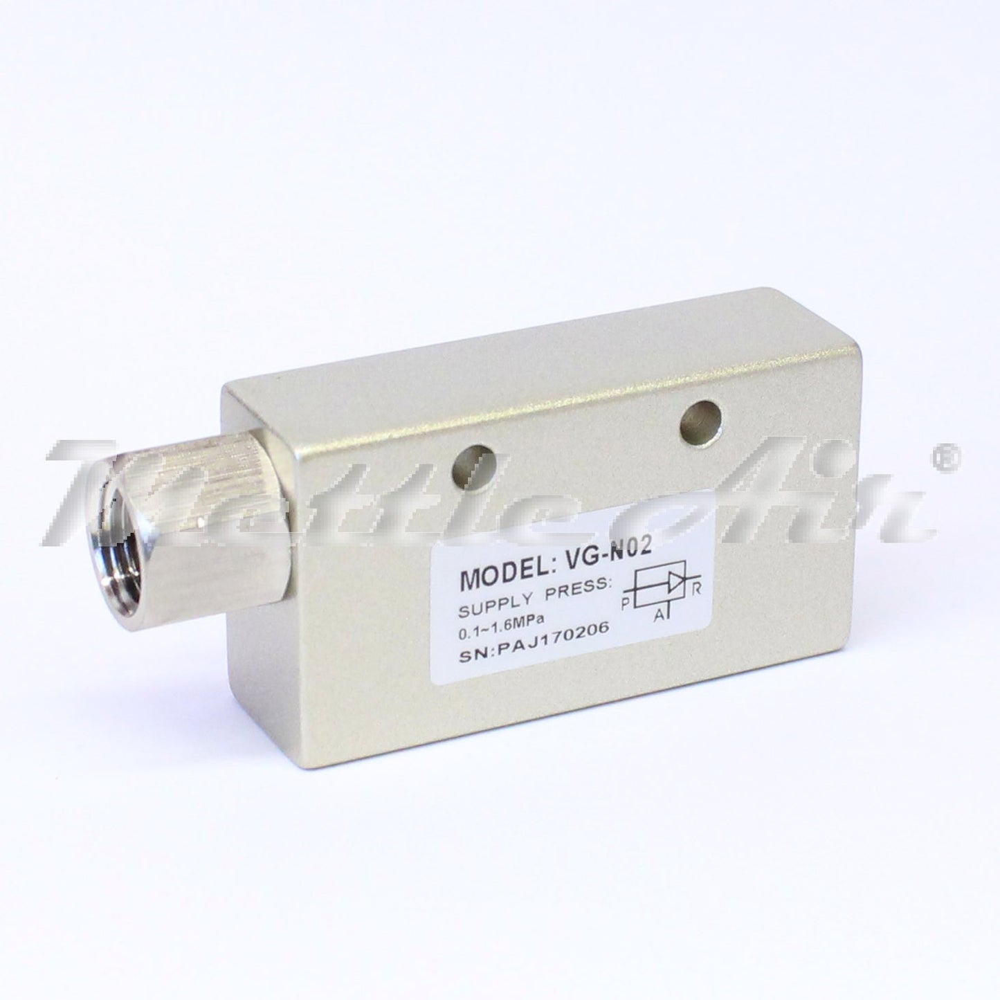 Vacuum Generator Valve Aluminum 1/4" NPT